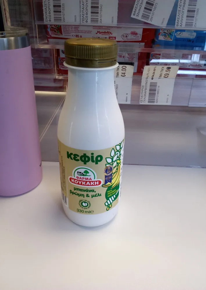 Κεφιρ μπανανα βρωμη μελι