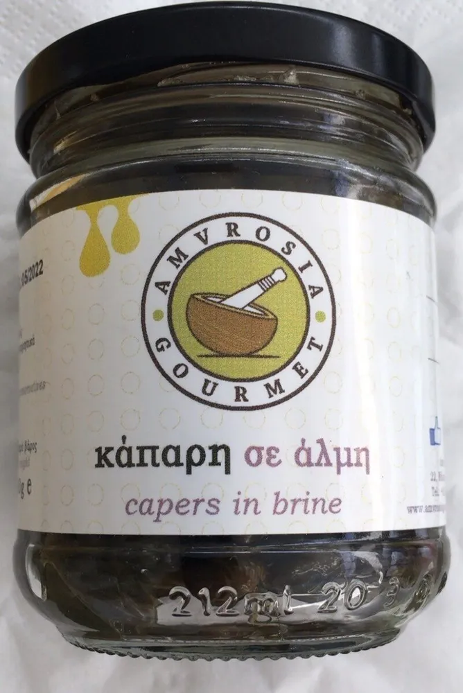 Capers in brine