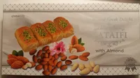 Katifi with almonds