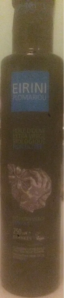 Huile d'olive extra vierge biologique non filtrée