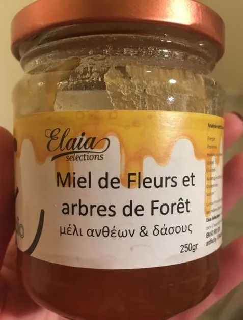 Miel de Fleurs et Arbres de Forêt