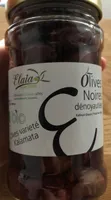 Olives noires dénoyautées vairété Kalamata