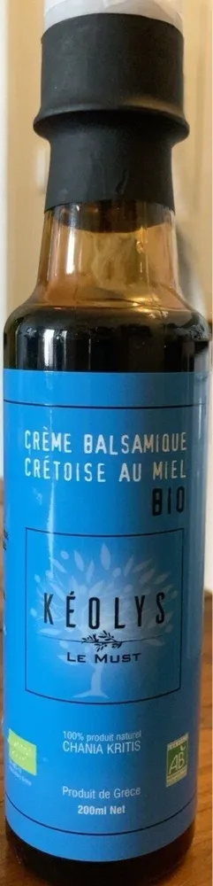 Crème balsamique crétoise au miel