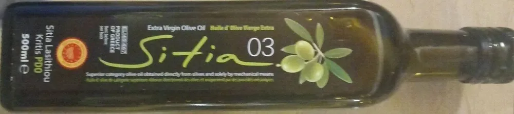 Huile olive sitia