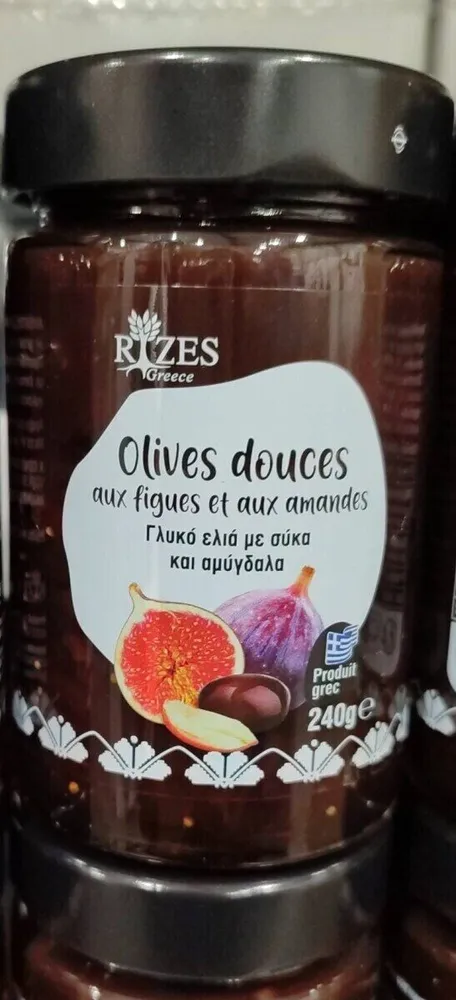 Olivier douces au figues et aux amandes