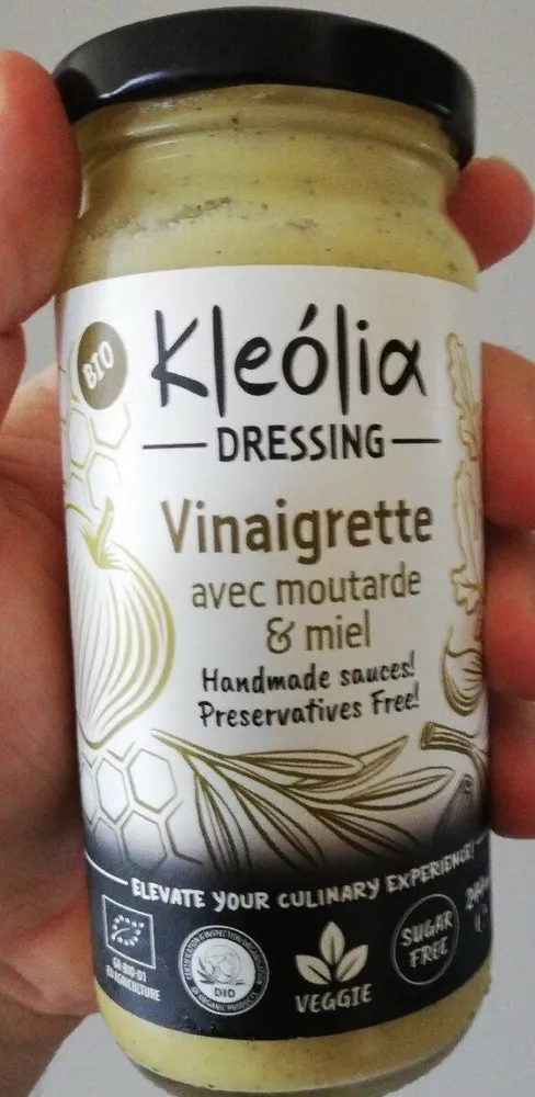 Vinaigrette moutarde et miel
