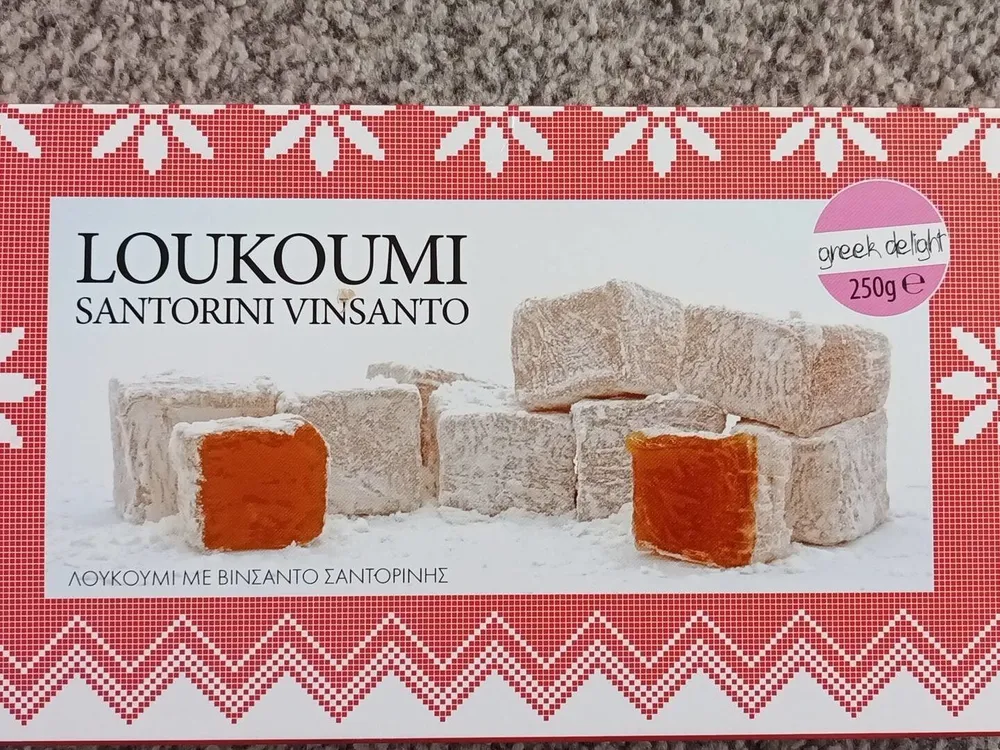 Loukoumi Santorini Vinsanto