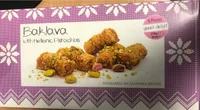 Baklava with hellenic pistachios