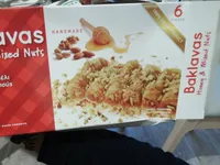 Baklavas honey and mixed nuts
