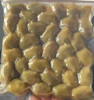 Green olives stuffed wirh lemon