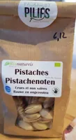 Pistaches crues et non salées