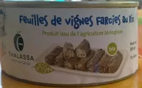 Feuilles de vignes farcies au riz