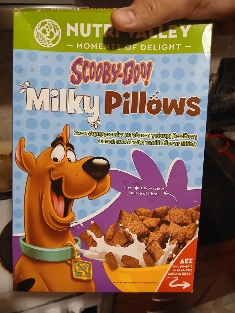 Scooby doo milky pillows