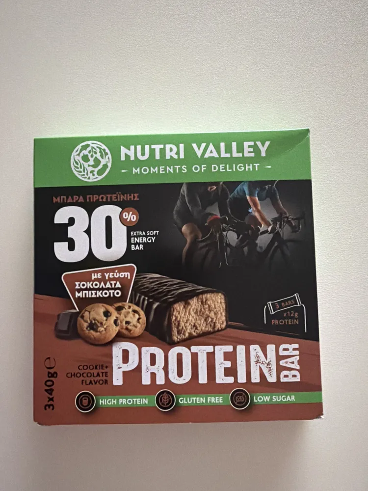 Protein Bar Cookie+chocolate Flavor