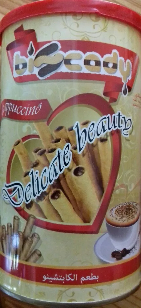 Delicate beauty cappuccino