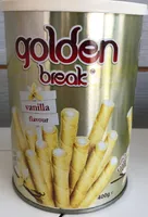 Gaufrette roulée vanille