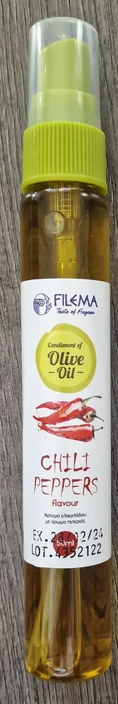Huile d'olive Chili Peppers