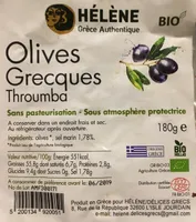 Olives grecques throumba