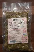 Olives grecques de Chalkidiki marinées au paprika