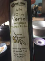 Huile d'olive verte vierge extra