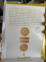 Lemon Cookies With Basil