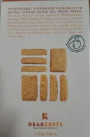 Traditional mandarin cookies