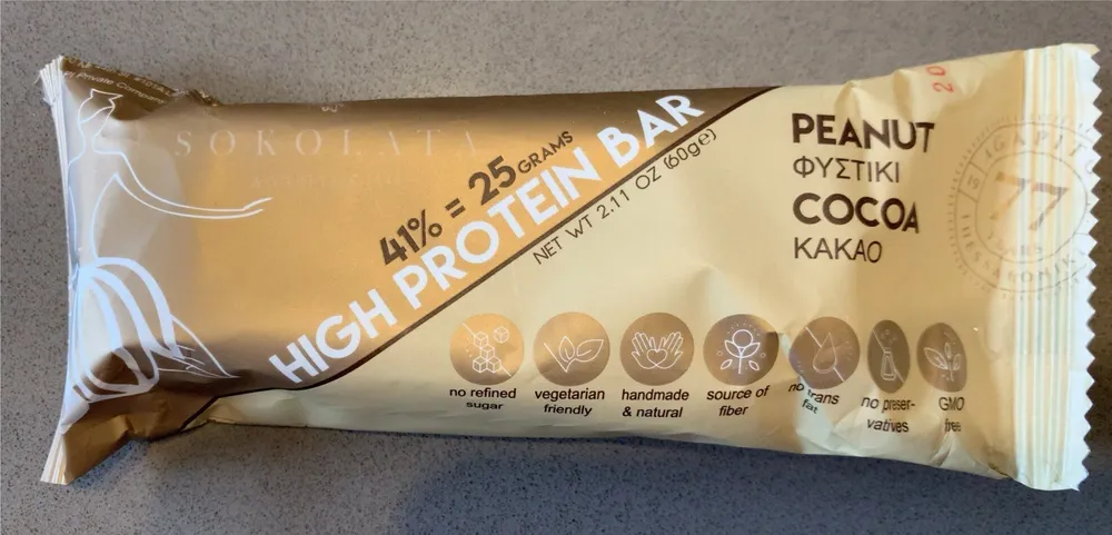 High Protein Bar Peanut