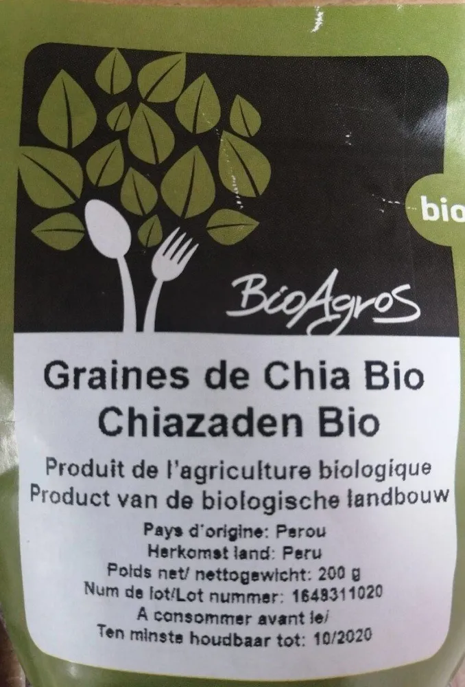 Graines de chia bio