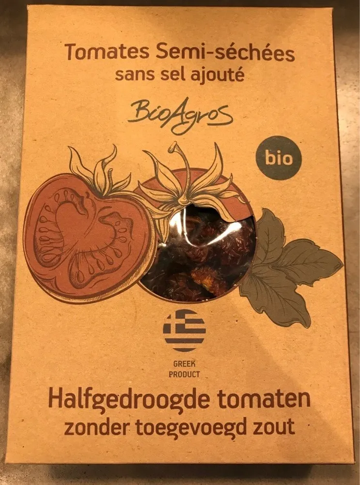 Tomates semi-séchées sans sel ajouté