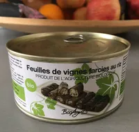 Feuilles de vignes farcies au riz