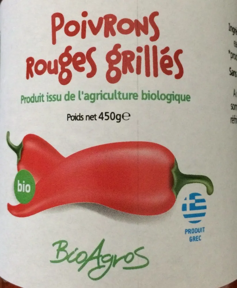 Poivrons rouges grillés