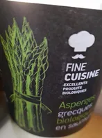 Asperges grecques biologiques en saumure