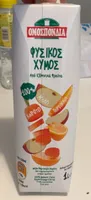 100% natural juice Apple-Orange-Carrot