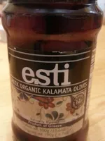 Esti Organic Kalamata Olives In Brime With Vinegar