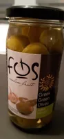 Olives vertes grecques à l'ail