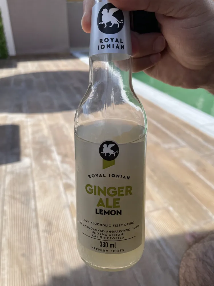 ginger ale lemon