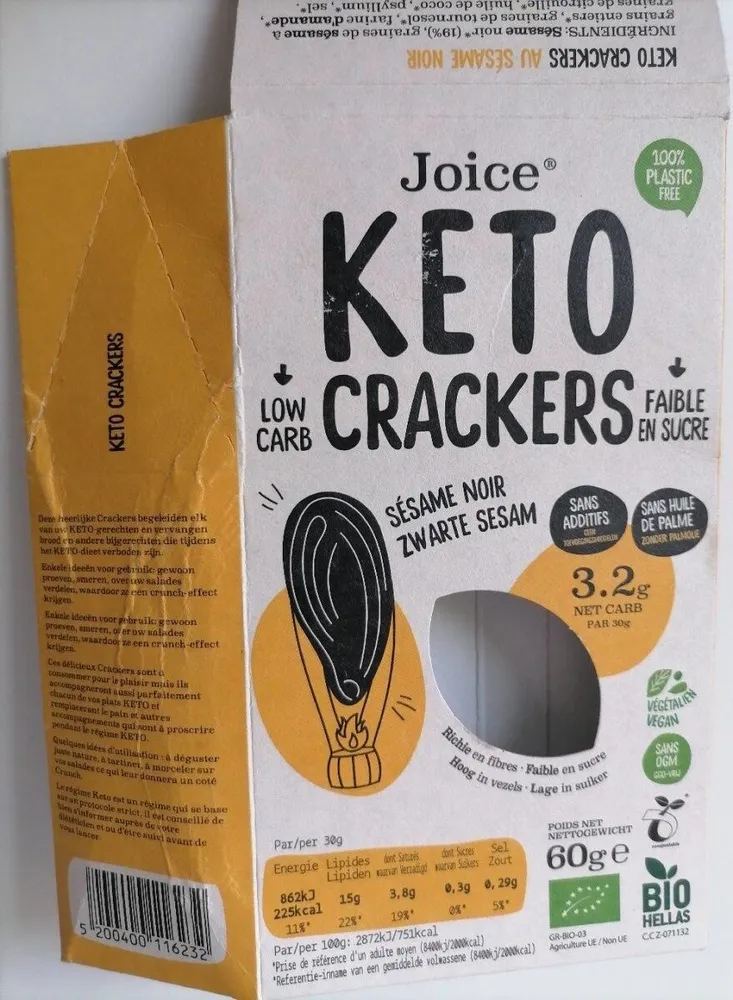 Keto crakers