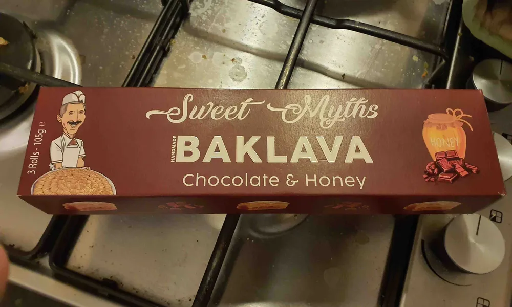 baklava chocolate & honey