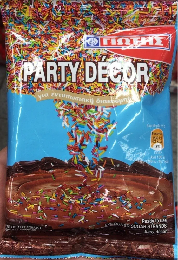 Party decor