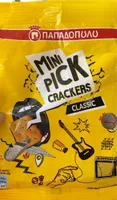 Mini pick crackers