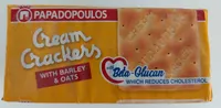 cream crackers barley and oat