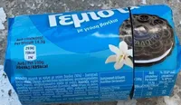 Gemista sandwich biscuits with vanilla flavour