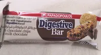 Papadopoulos digestive bar with chocolate chips