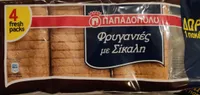Φρυγανιές με σίκαλη
