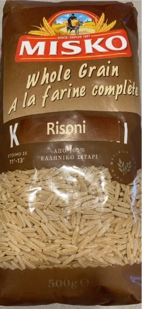 whole grain risoni