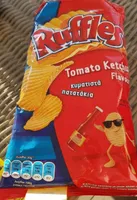 Chips tomato ketchup