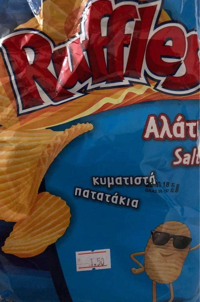 Ruffles chips salees