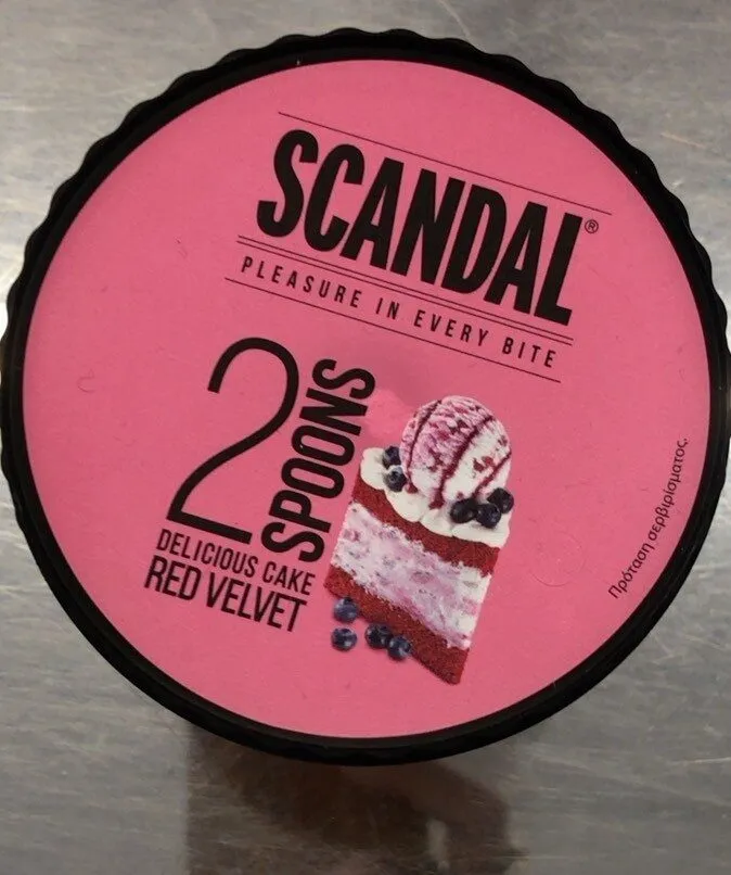 Scandal red velvet cake