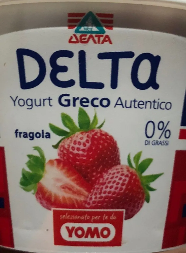 Yogurt greco fragola