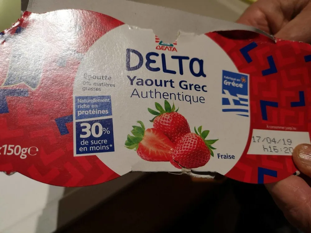 Delta yaourt grec